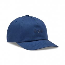 Pánská kšiltovka Fox Wordmark Adjustable Hat Indigo