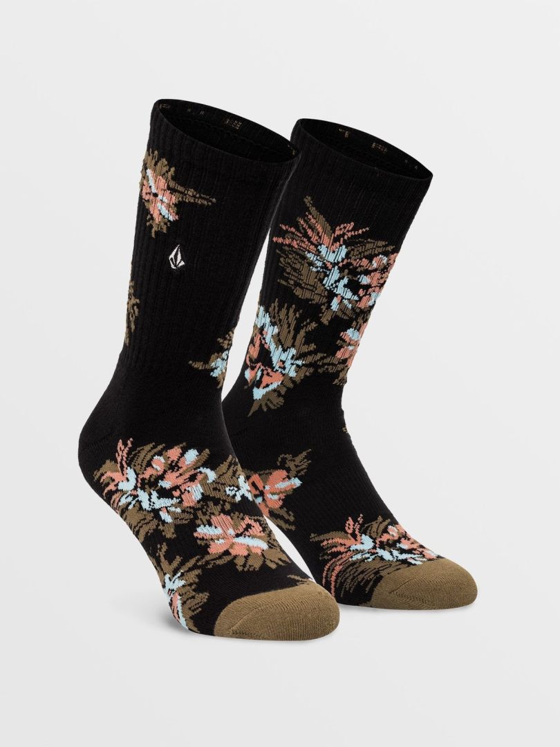 Pánské ponožky Volcom Vibes Socks Black print