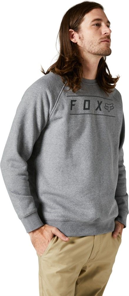 Pánská mikina Fox Pinnacle Crew Fleece Heather Graphite