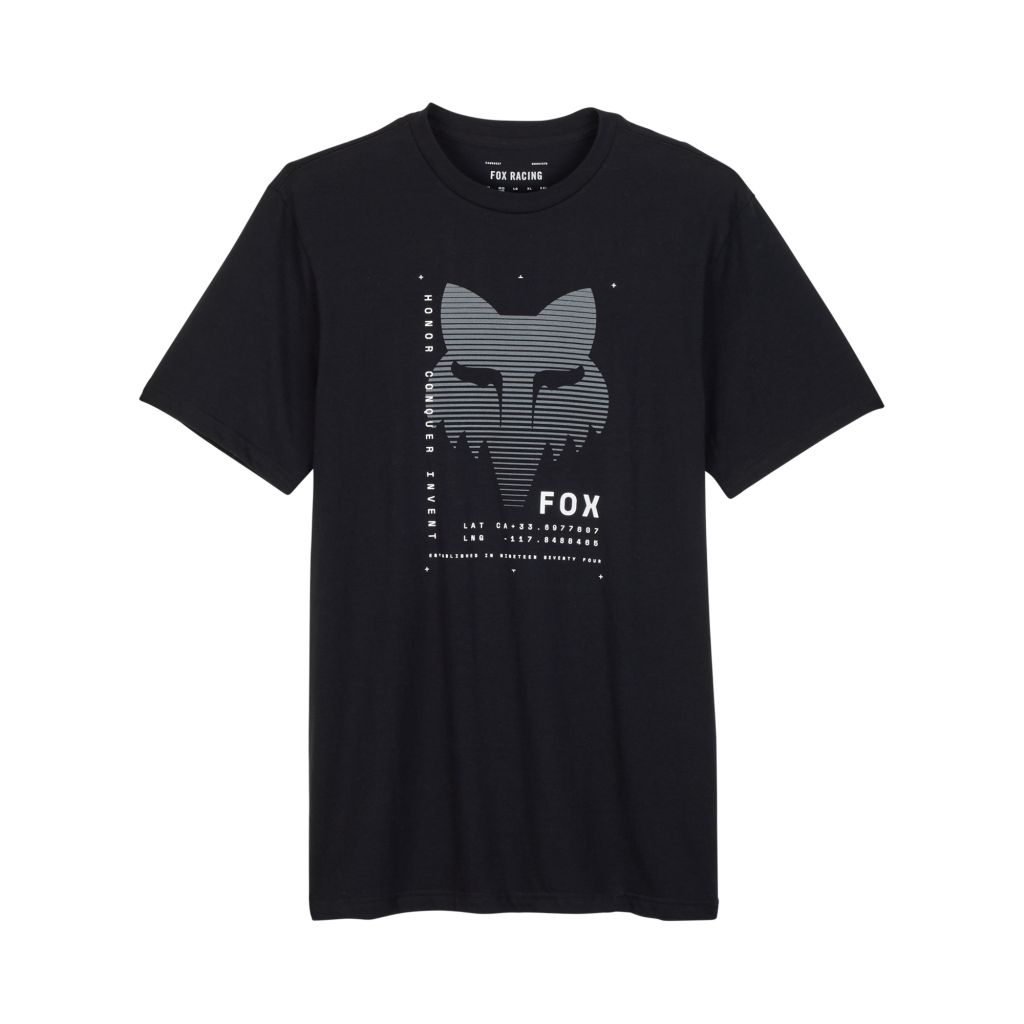 Pánské triko Fox Dispute Prem Ss Tee Black