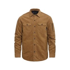 Košile Horsefeathers DOUGH INSULATED SHIRT (camel corduroy)
