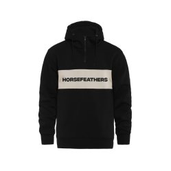 Mikina Horsefeathers FULTON SWEATSHIRT (black)