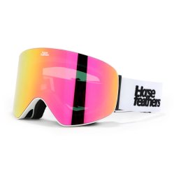 Brýle Horsefeathers EDMOND GOGGLES (white/mirror pink)