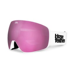 Brýle Horsefeathers SCOUT GOGGLES (white/mirror pink)
