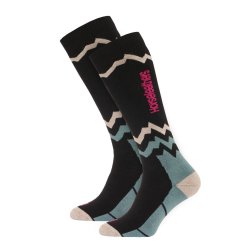 Ponožky Horsefeathers MITZI SNOW SOCKS (black)