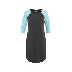 MEENA DRESS (gray/aquatic)