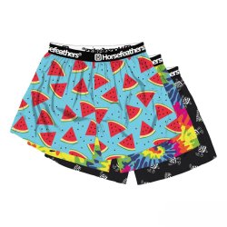 Trenýrky Horsefeathers FRAZIER 3PACK BOXER SHORTS (bundle 3)