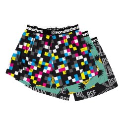 Trenýrky Horsefeathers FRAZIER 3PACK BOXER SHORTS (bundle 4)