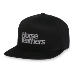 Pánská kšiltovka Horsefeathers RISE CAP (black)