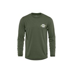 Pánský bike dres Horsefeathers FURY LS BIKE JERSEY (thyme)