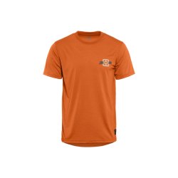 Pánský bike dres Horsefeathers FURY BIKE JERSEY (burnt orange)