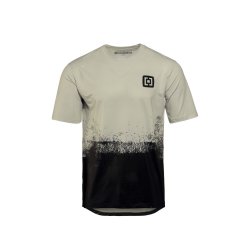 Pánský bike dres Horsefeathers QUANTUM BIKE JERSEY (silver birch/black)
