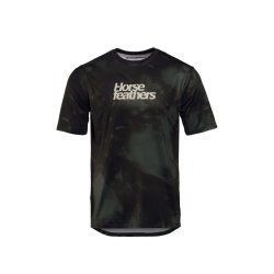 Pánský bike dres Horsefeathers QUANTUM BIKE JERSEY (thyme camo)