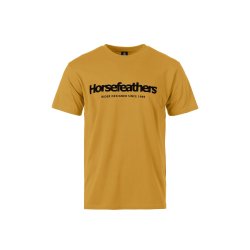 Pánské triko Horsefeathers QUARTER T-SHIRT (honey)