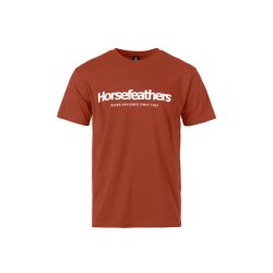 Pánské triko Horsefeathers QUARTER T-SHIRT (ginger)