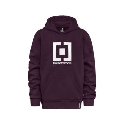 Dětská mikina Horsegfeathers LEADER YOUTH SWEATSHIRT (blackberry)