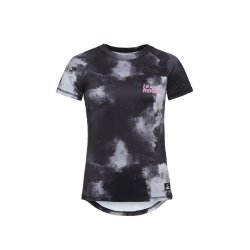 Dámské bike triko Horsefeathers DECO BIKE JERSEY (grayscale)