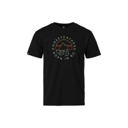Triko LINE CIRCLE T-SHIRT (black)