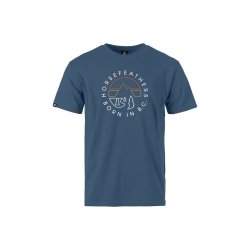 Triko LINE CIRCLE T-SHIRT (moonlight blue)