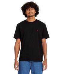 Pánské triko Volcom Stone Blanks Bsc Sst Black