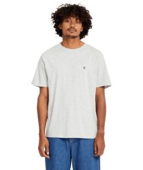Pánské triko Volcom Stone Blanks Bsc Sst Heather Grey