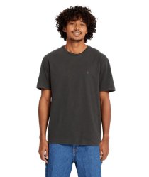 Pánské triko Volcom Solid Stone Emb Sst Black