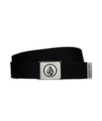 Pánský pásek Volcom Circle Web Belt Black
