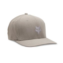 Pánská kšiltovka Fox Fox Head Select Flexfit Hat Steel Grey