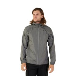 Pánská bunda Fox Base Over Windbreaker Pewter