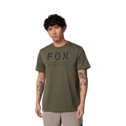 Pánské triko Fox Non Stop Ss Tech Tee Olive green