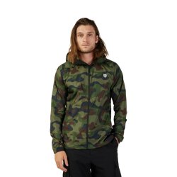 Pánská bunda Fox Fox Head Camo Windbreaker Green Camo