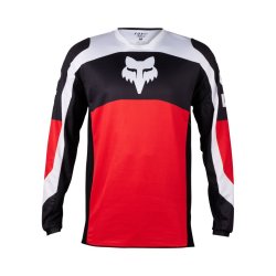 Pánský MX dres Fox 180 Nitro Jersey-Extd Sizes Flurescent Red