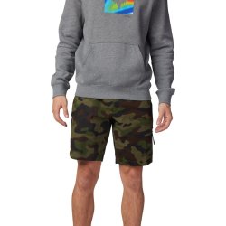 Pánské šortky Fox Essex Camo Short 3.0 Green Camo