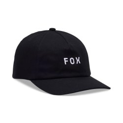 Pánská kšiltovka Fox Wordmark Adjustable Hat Black