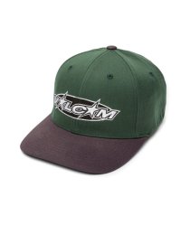 Pánská kšiltovka Volcom Hot Tune Flexfit Dark Forest