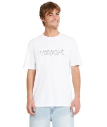 Pánské triko Volcom Crazybal Bsc Sst White