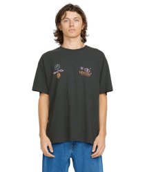 Pánské triko Volcom Fa F Rygalski Sst Stealth
