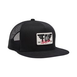 Pánská kšiltovka Fox Winged Trucker Hat Black