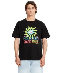 Pánské triko Volcom Realityfab Bsc Sst Black