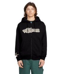 Pánská mikina Volcom Volcom Ent Zip Black