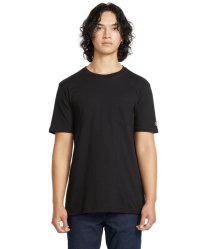 Pánské triko Volcom Solid Ss Pocket Tee Black