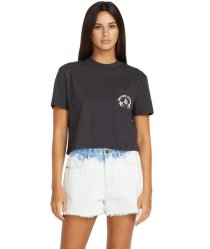 Dámské triko Volcom Pocket Dial Tee Vintage Black