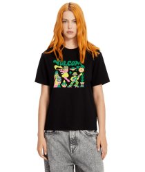 Dámské triko Volcom Radical Daze Up Black
