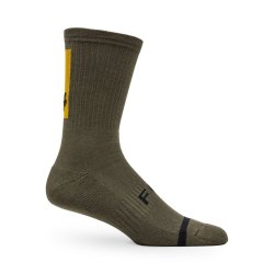 Pánské cyklo ponožky Fox 8 Defend Sock Military