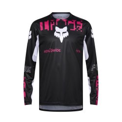 Pánský cyklo dres Fox Ranger Ls Jersey Digi Image Black