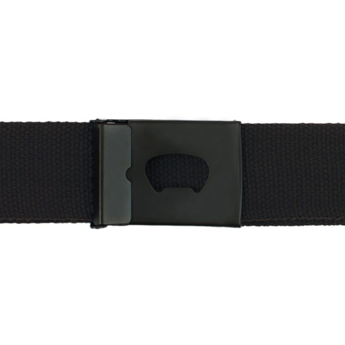 detail Pánský opasek Horsefeathers IDOL BELT (all black)