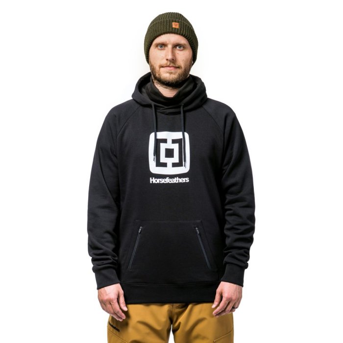 detail Mikina Sherman - black