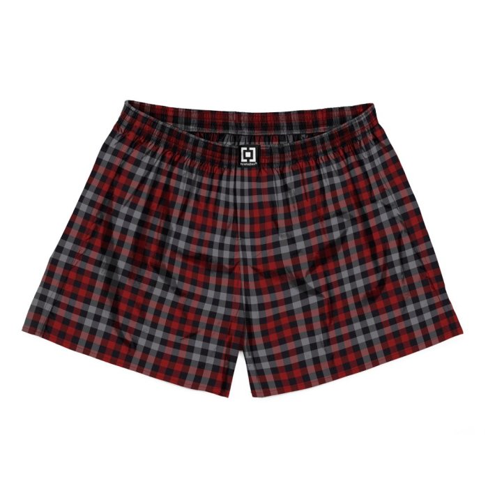 detail Trenýrky Horsefeathers SONNY BOXER SHORTS (charcoal)