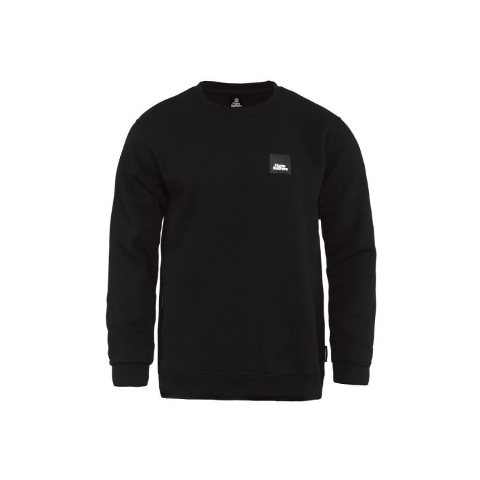detail Mikina Horsefeathers DUNK SWEATSHIRT (black)