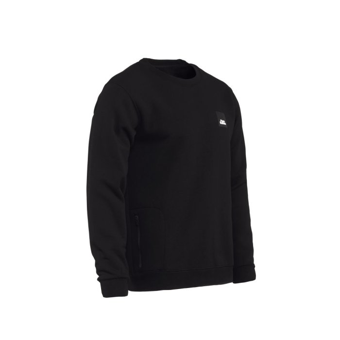 detail Mikina Horsefeathers DUNK SWEATSHIRT (black)